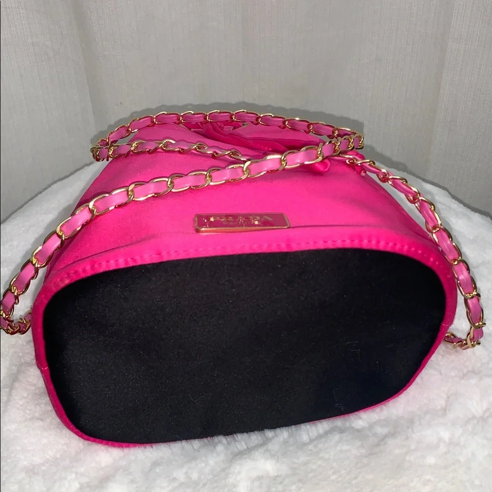 Prada Candy Nylon Drawstring Bucket Bag - Picture 9 of 11